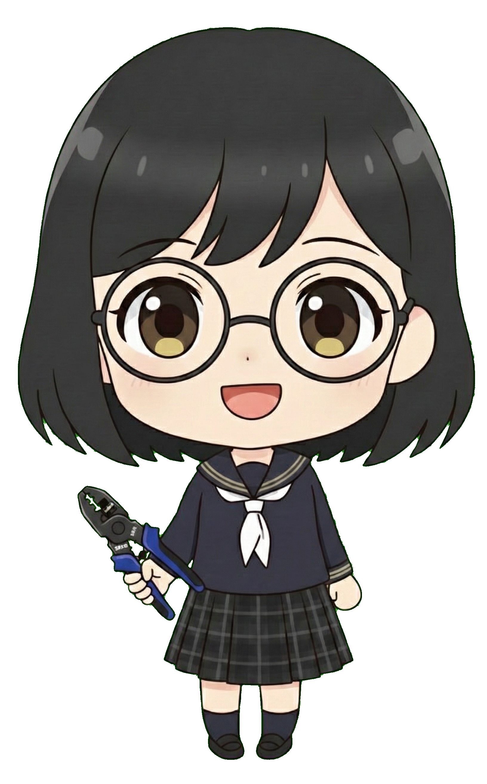 電気工事SDキャラ